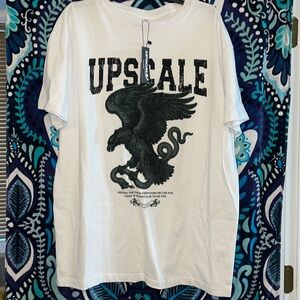 NWT Upscale Eagle tshirt L